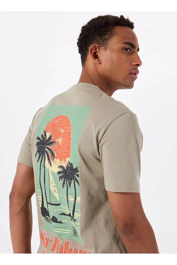 Only&Sons ONSFARUK REG SS TEE CS Bej Erkek T-Shirt