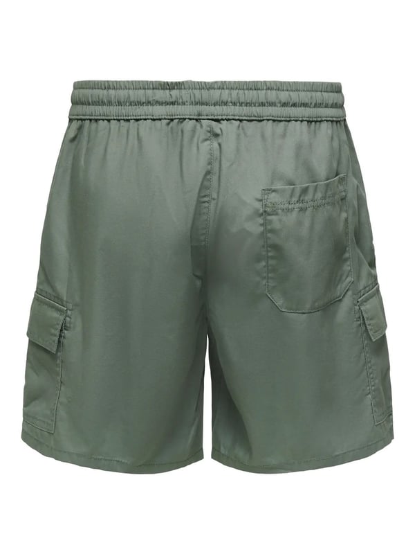 Only&Sons ONSKAL CARGO 0287 SHORTS Yeşil Erkek Şort