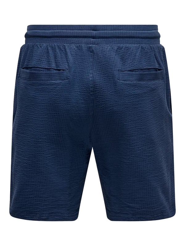 Only&Sons ONSKIAN LIFE STRAIGHT SEERS. SHORTS NOOS Lacivert Erkek Şort