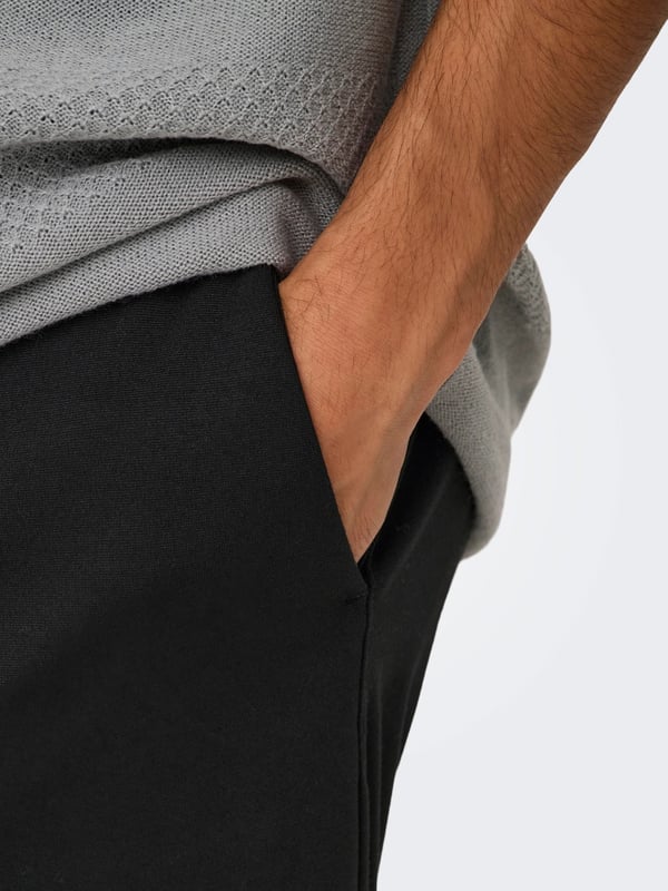 Only&Sons ONSMARK REGULAR 0209 PANT NOOS Siyah Erkek Pantolon