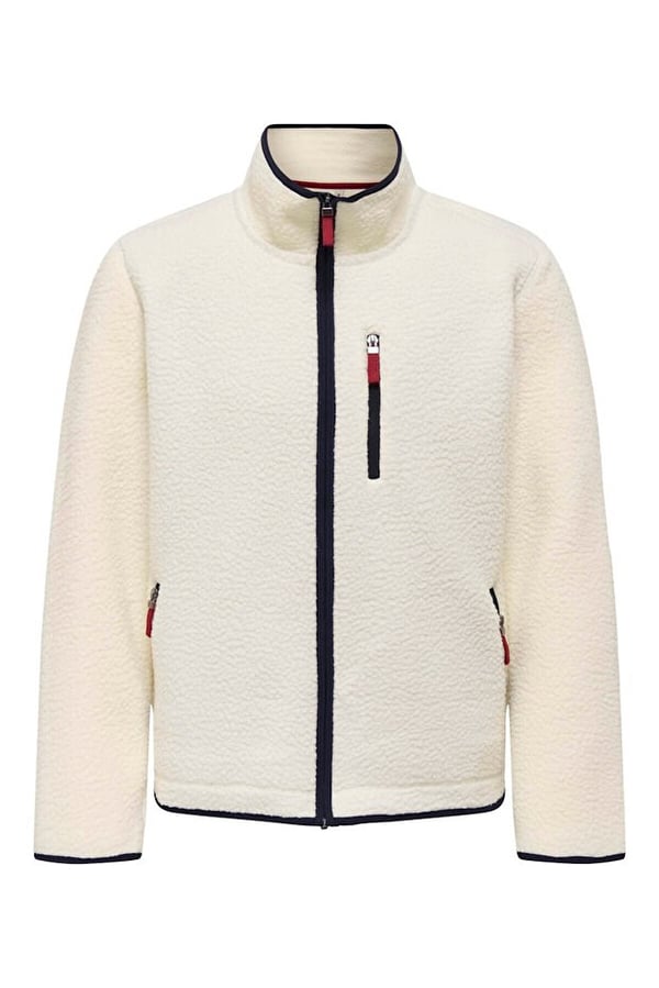 Only&Sons ONSSEB LIFE SHERPA JACKET OTW Beyaz Erkek Ceket