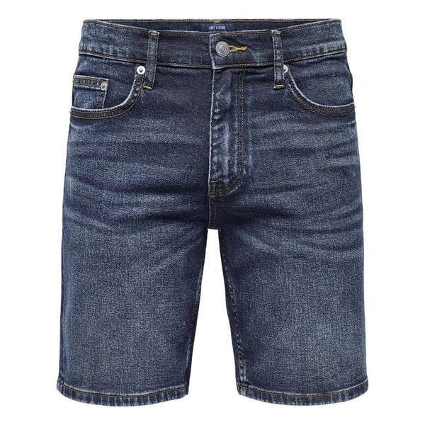 Only&Sons ONSWEFT DBD 7626 PIM DNM SHORTS VD Lacivert Erkek Şort