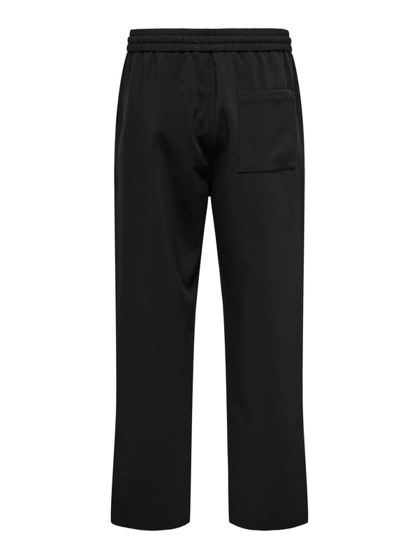 Only&Sons ONSWILL 0292 LOOSE STRING PANT FRML NOOS Siyah Erkek Pantolon