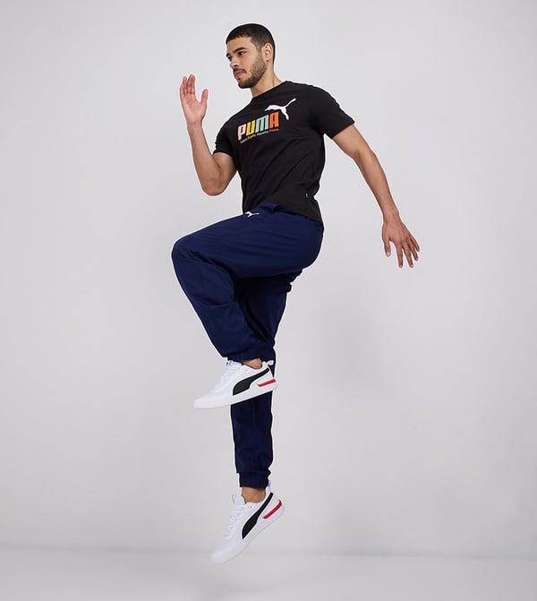 Puma ACTIVE Woven Pants-Peacoat Lacivert Erkek Eşofman Alt