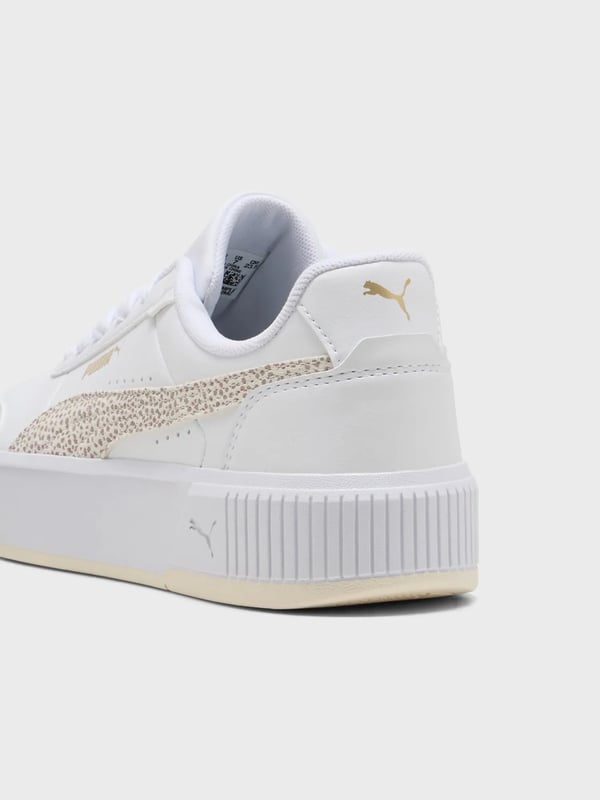 Puma Carina Mia Topcat Beyaz Kadın Günlük Spor Ayakkabı