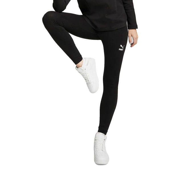 Puma Classics High Waist Leggings-Puma Black Siyah Kadın Tayt