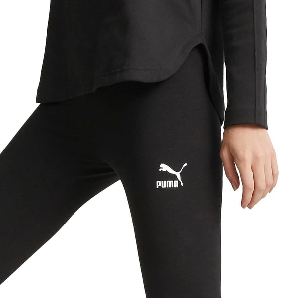 Puma Classics High Waist Leggings-Puma Black Siyah Kadın Tayt