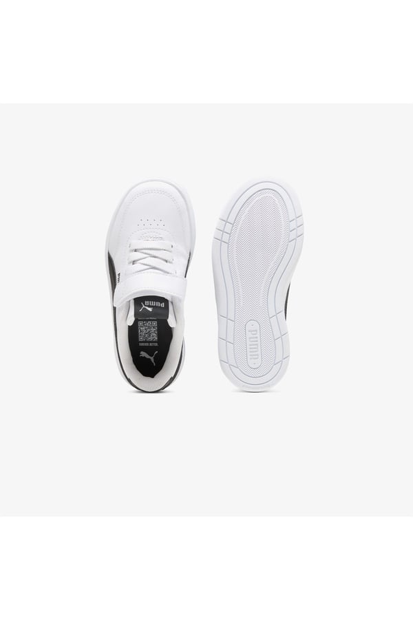 Puma Court Classic Clean AC+ PS Beyaz Unisex Çocuk Günlük Spor Ayakkabı