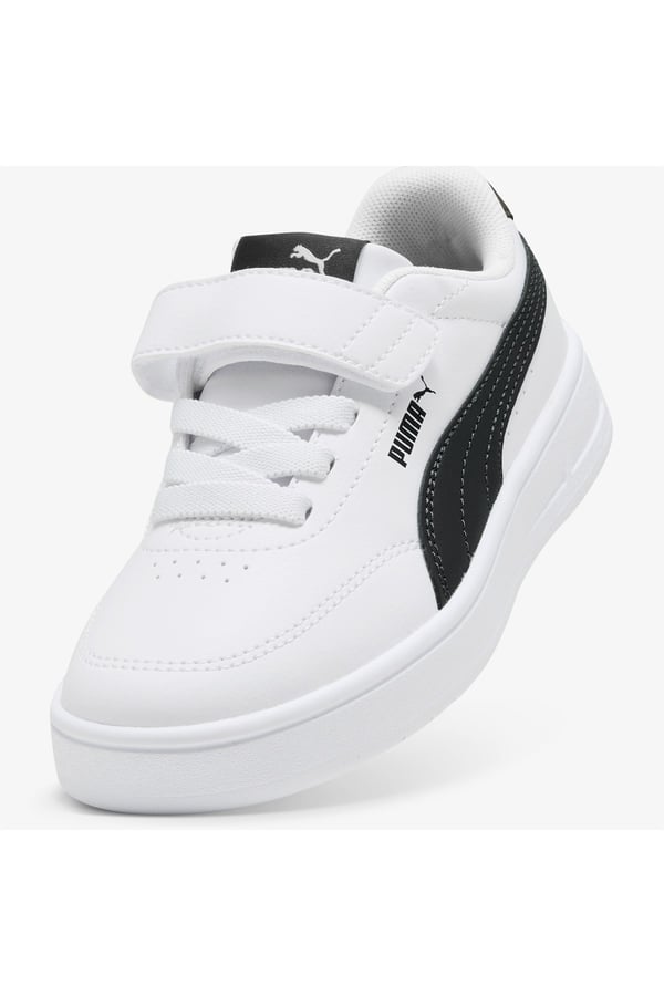 Puma Court Classic Clean AC+ PS Beyaz Unisex Çocuk Günlük Spor Ayakkabı