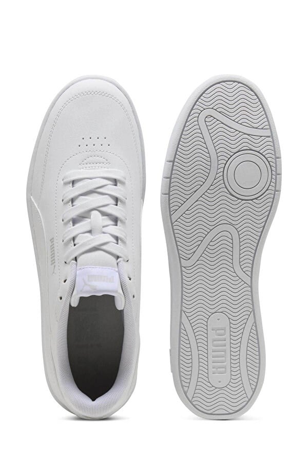 Puma Court Classic Clean Beyaz Unisex Günlük Spor Ayakkabı
