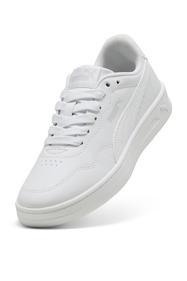 Puma Court Lally JR Beyaz Unisex Çocuk Günlük Spor Ayakkabı