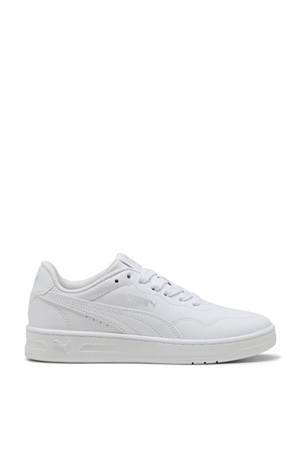 Puma Court Lally JR Beyaz Unisex Çocuk Günlük Spor Ayakkabı