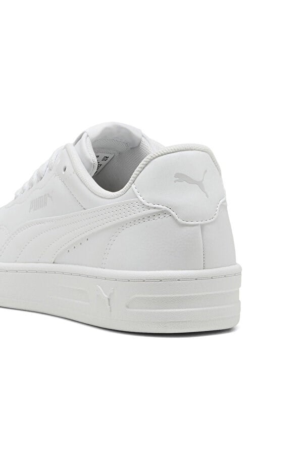Puma Court Lally JR Beyaz Unisex Çocuk Günlük Spor Ayakkabı