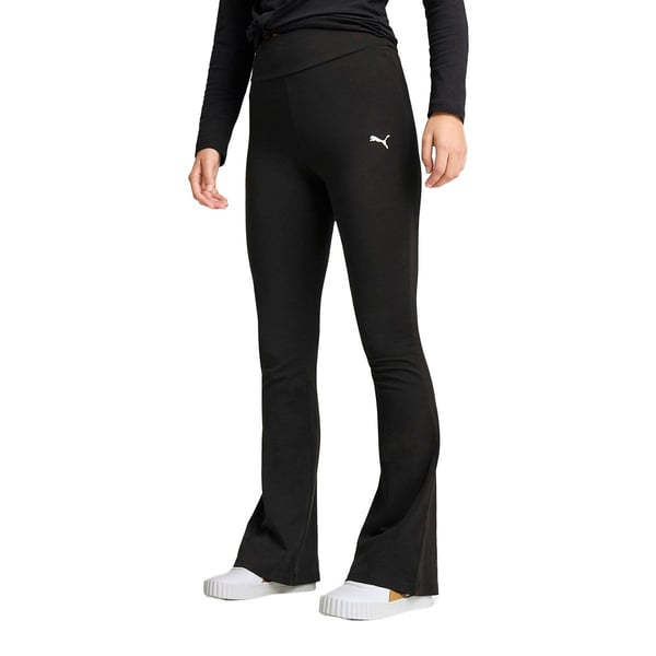 Puma ESS High-Waist Flared Leggings Siyah Kadın Tayt