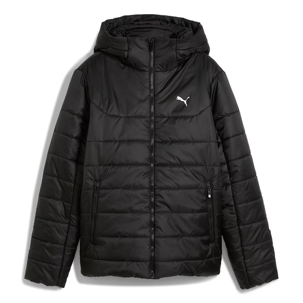 Puma ESS Hooded Padded Jacket Siyah Kadın Mont