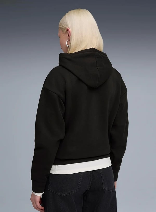 Puma ESS NATURE 2.0 Hoodie Siyah Kadın Sweatshirt