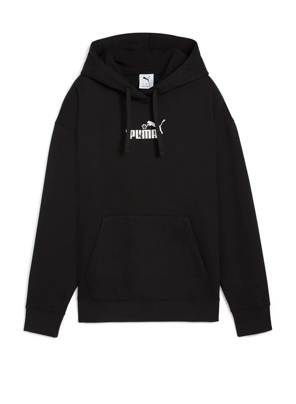 Puma ESS NATURE 2.0 Hoodie Siyah Kadın Sweatshirt
