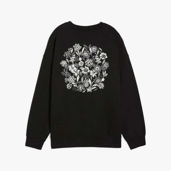 Puma ESS NATURE 2.0  Crew Siyah Erkek Sweatshirt