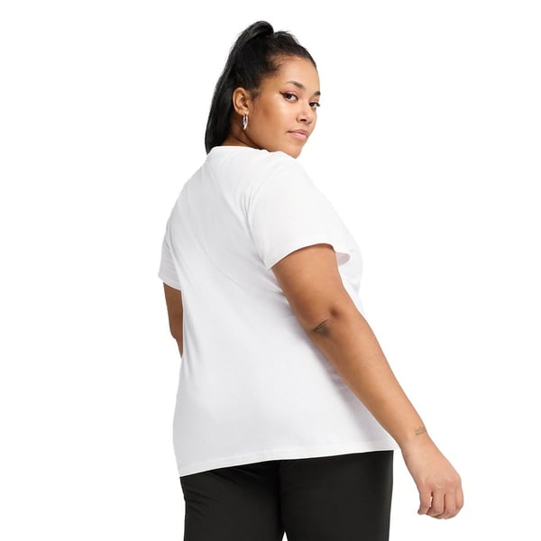 Puma ESS No. 1 Logo Tee Beyaz Kadın T-Shirt