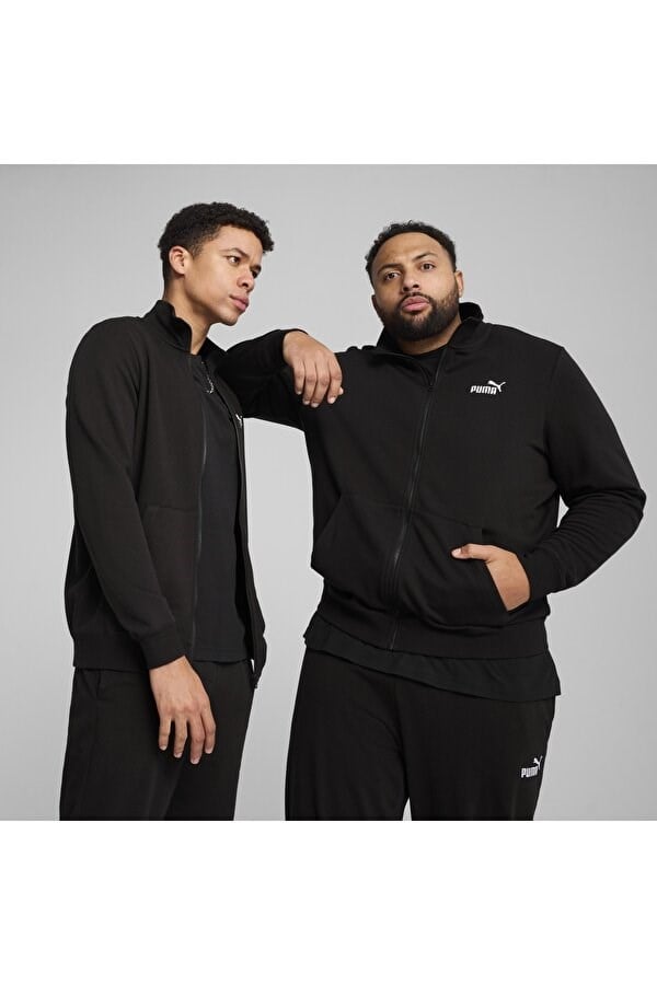 Puma ESS No. 1 Logo Track Jacket Siyah Erkek Ceket