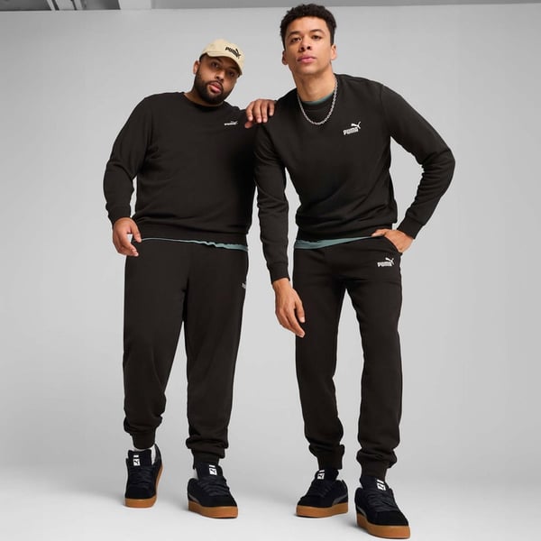 Puma ESS No. 1 Logo Sweatpants TR cl Siyah Erkek Eşofman Alt