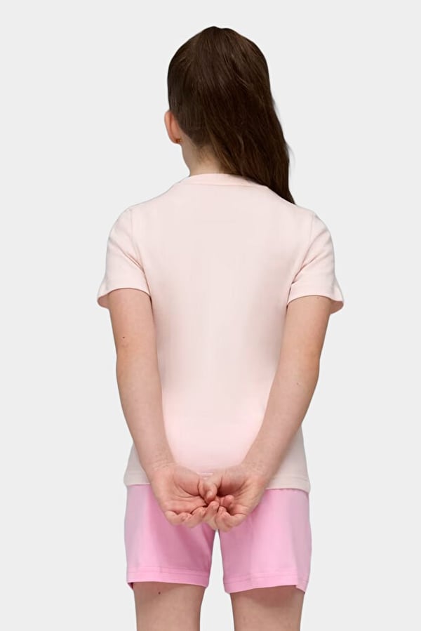 Puma ESS Tee and Shorts Set Pembe Kız Çocuk Eşofman Takımı