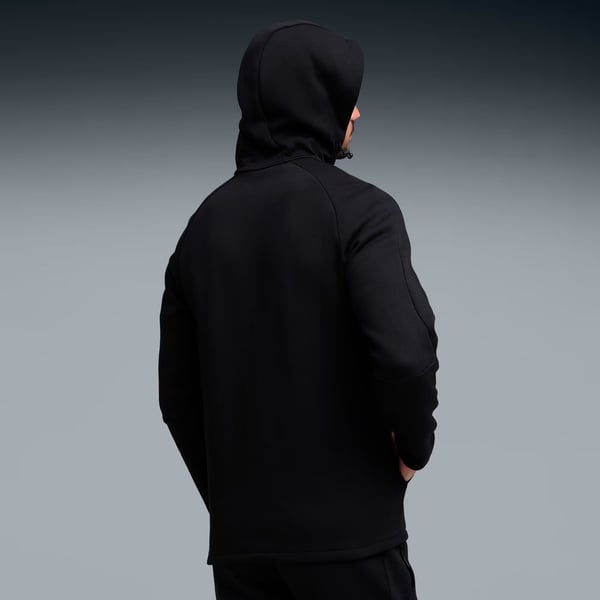 Puma EVOSTRIPE Core FZ Hoodie Siyah Erkek Sweatshirt