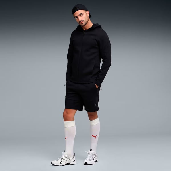 Puma EVOSTRIPE Core FZ Hoodie Siyah Erkek Sweatshirt