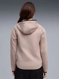 Puma EVOSTRIPE Full-Zip Hoodie DK Bej Kadın Sweatshirt
