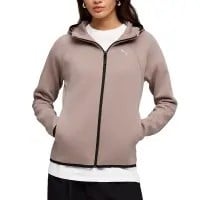 Puma EVOSTRIPE Full-Zip Hoodie DK Bej Kadın Sweatshirt