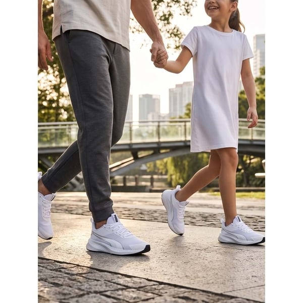 Puma Flyer Lite 4 Beyaz Unisex Koşu Ayakkabısı