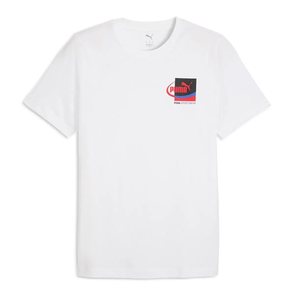 Puma GRAPHIC Tee Beyaz Erkek T-Shirt