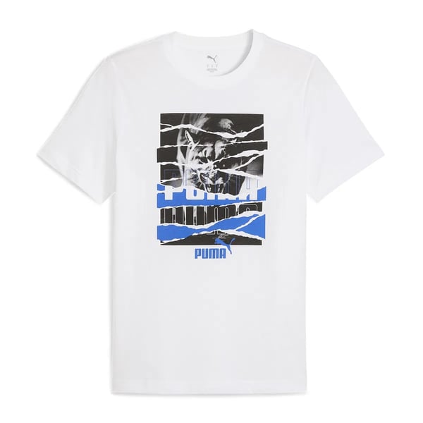 Puma GRAPHIC Tee Beyaz Erkek T-Shirt