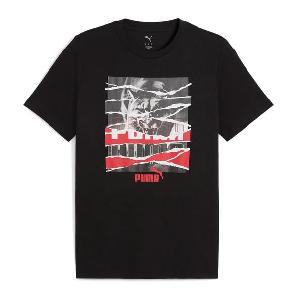 Puma GRAPHIC Tee Siyah Erkek T-Shirt