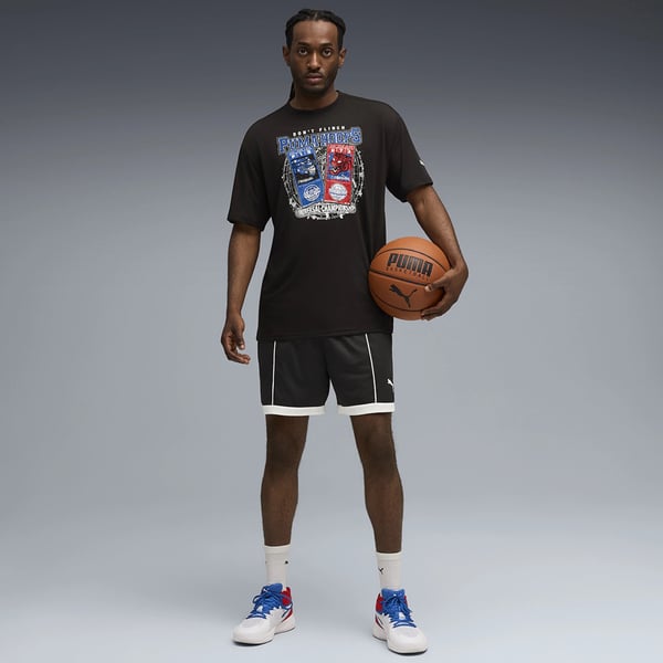 Puma Hoopaverse Tee 4 Siyah Erkek T-Shirt