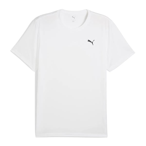 Puma M TAD ESS SOLID CAT TEE LC Beyaz Erkek T-Shirt
