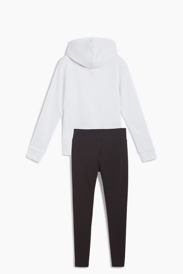 Puma Metallic Tracksuit FL Beyaz Kadın Eşofman Takımı