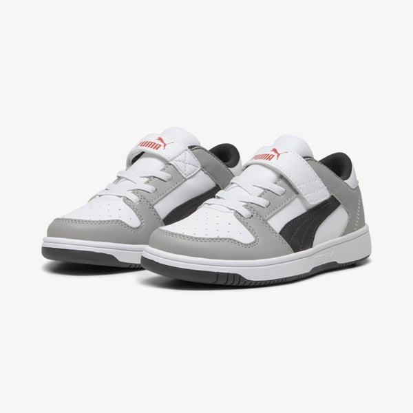 Puma Pm Rebound Layup Lo SL V PS Beyaz Erkek Çocuk Günlük Spor Ayakkabı