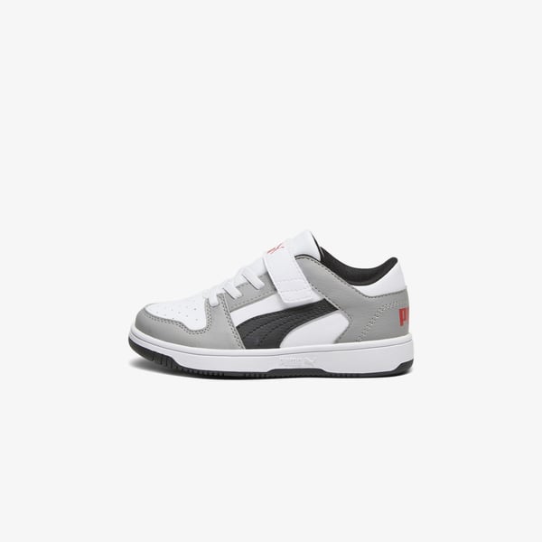 Puma Pm Rebound Layup Lo SL V PS Beyaz Erkek Çocuk Günlük Spor Ayakkabı