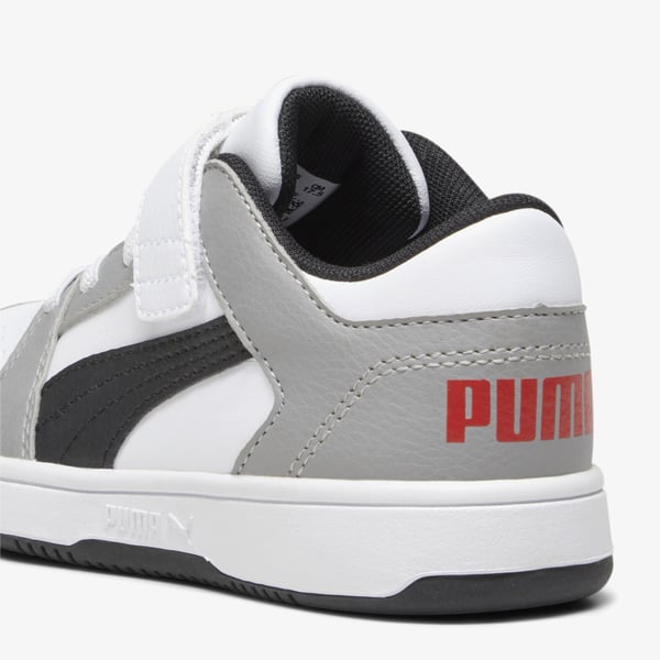 Puma Pm Rebound Layup Lo SL V PS Beyaz Erkek Çocuk Günlük Spor Ayakkabı