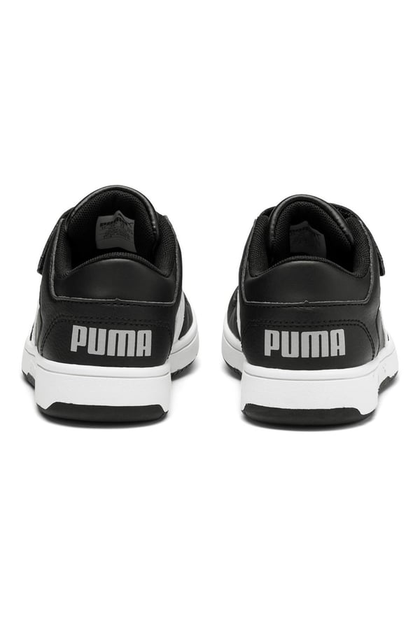 Puma Pm Rebound Layup Lo SL V PS Siyah Erkek Çocuk Günlük Spor Ayakkabı