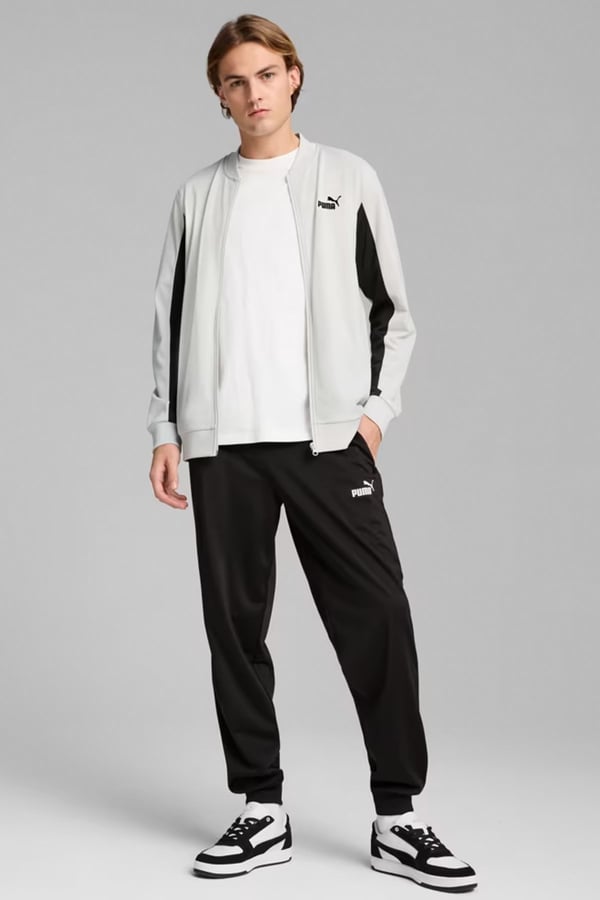 Puma Poly Baseball Suit Gri Erkek Eşofman Takımı