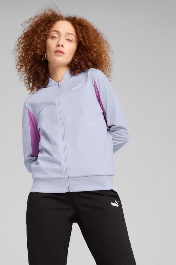 Puma Poly Baseball Suit Gri Kadın Eşofman Takımı