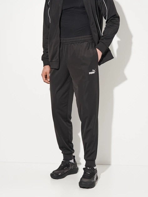 Puma Poly Piping Suit Siyah Erkek Eşofman Takımı
