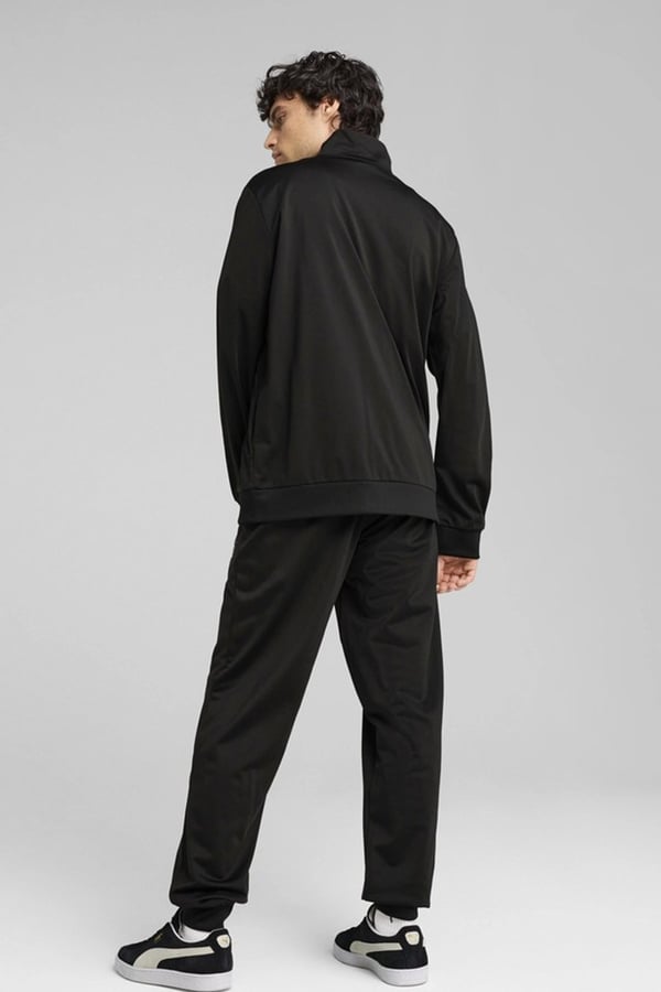 Puma Poly Piping Suit Siyah Erkek Eşofman Takımı