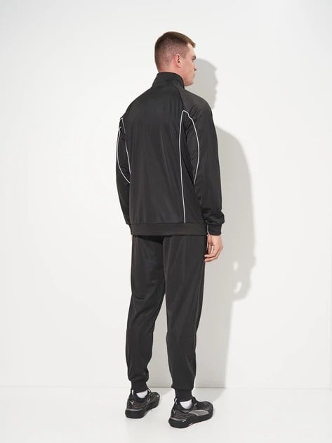 Puma Poly Piping Suit Siyah Erkek Eşofman Takımı