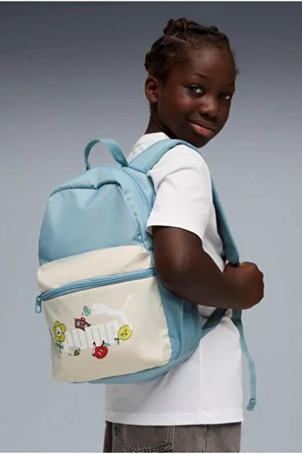 Puma PUMA PHASE CB Small Backpack Mavi Kız Çocuk Spor Çanta