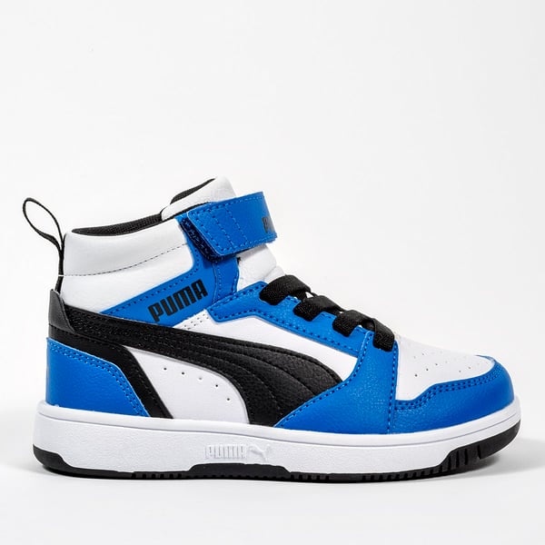 Puma Puma Rebound V6 Mid AC+ PS Beyaz Erkek Çocuk Günlük Spor Ayakkabı