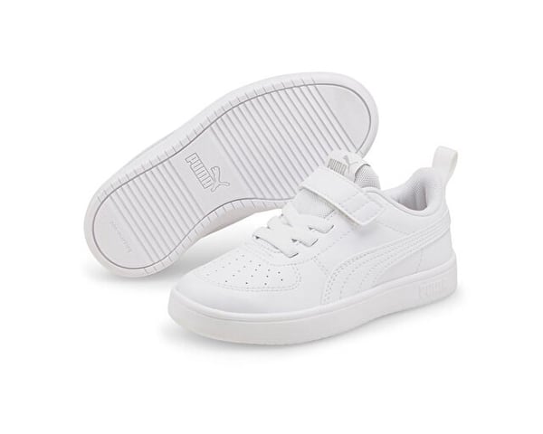 Puma Puma Rickie AC+ PS Beyaz Erkek Çocuk Günlük Spor Ayakkabı