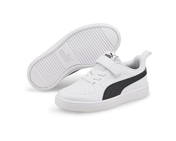 Puma Puma Rickie AC+ PS Beyaz Erkek Çocuk Günlük Spor Ayakkabı